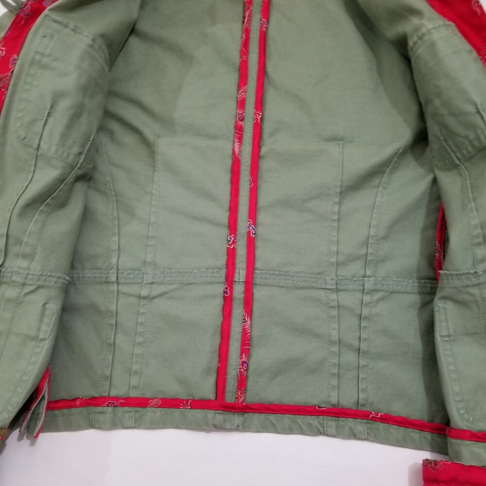 Abercrombie & Fitch Green jacket, size S - Picture 14 of 16